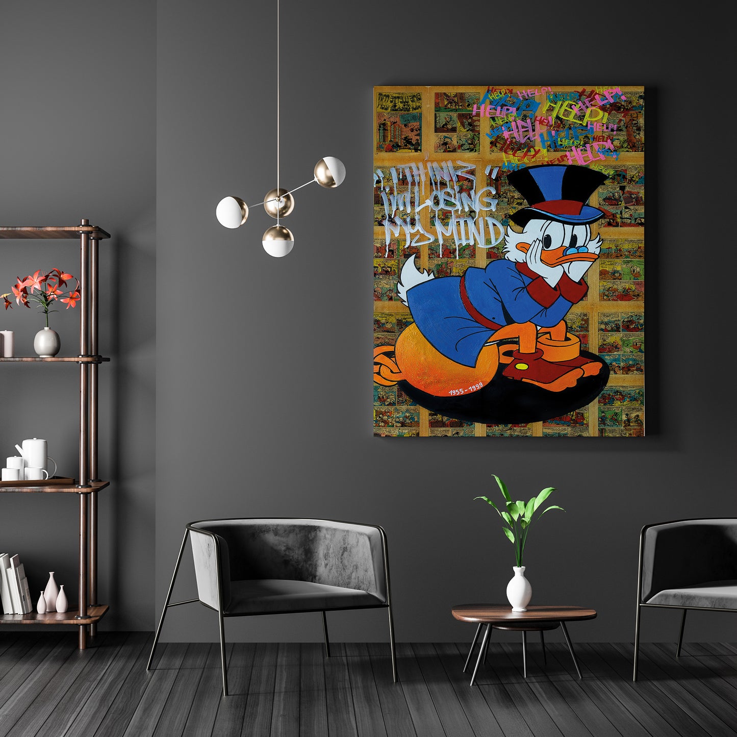 Losing my Mind (Limited Canvas Print 90x60 cm)